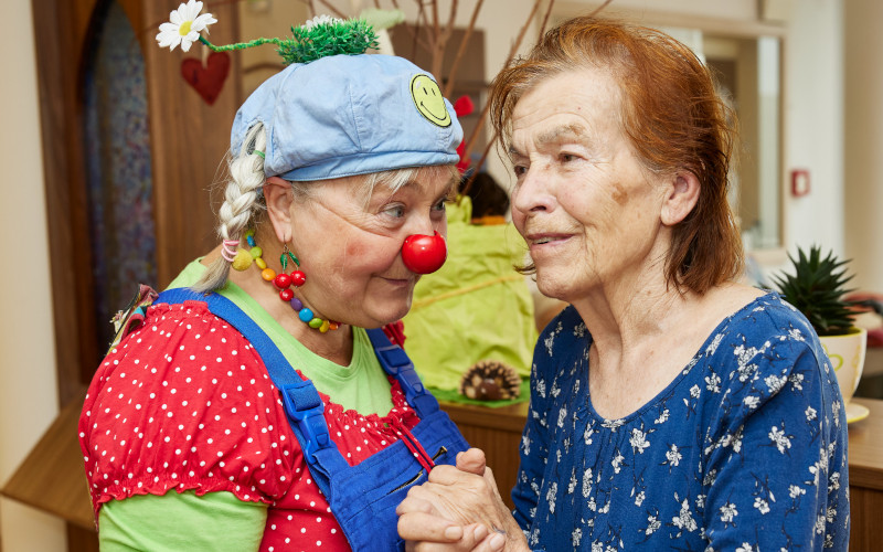 Visual Pflegeheim-Clowns im Melanchthonhaus 