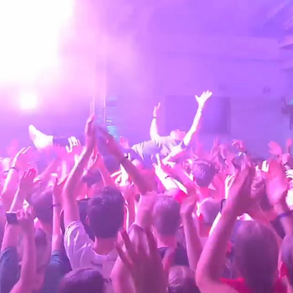 Visual Mobile sichere Jugend Disco