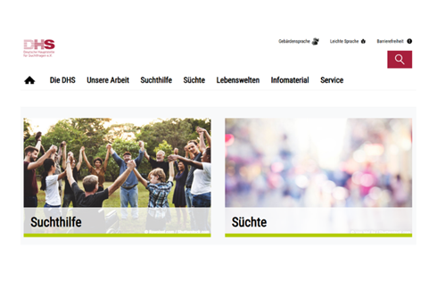 Bildliche Darstellung zum Projekt Personalschlüssel in der Suchtberatung