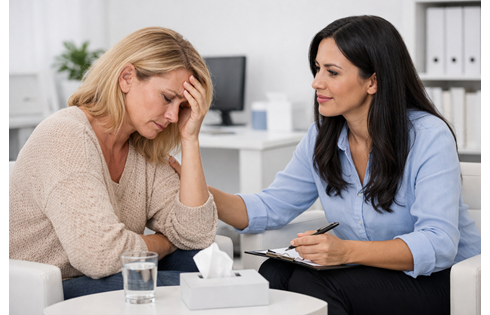 Bildliche Darstellung zum Projekt Frauennotruf Neuwied