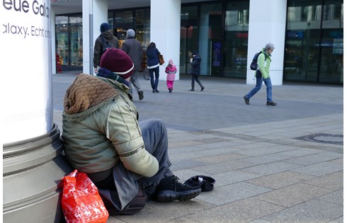 Bildliche Darstellung zum Projekt Hilfe für obdachlose Menschen - Oase Leipzig