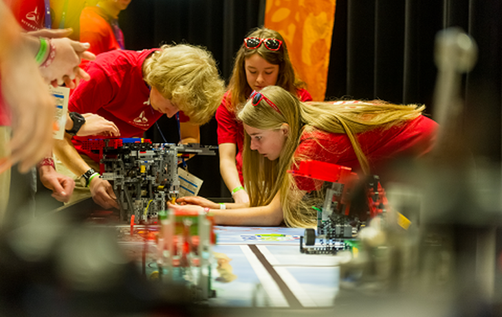 FIRST LEGO League Teams in Aktion