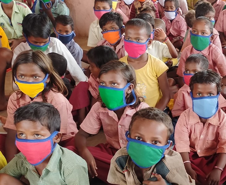 Kinder in der Corona-Krise Indien