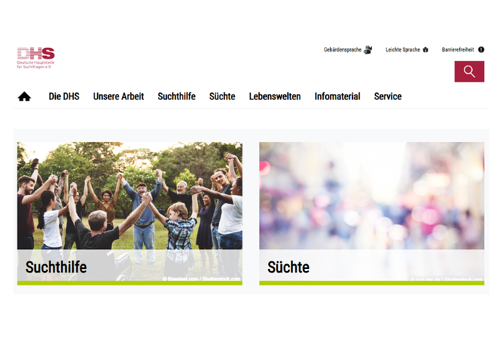 Förderverein der Deutschen Hauptstelle für Suchtfragen e.V. Bild: DHS