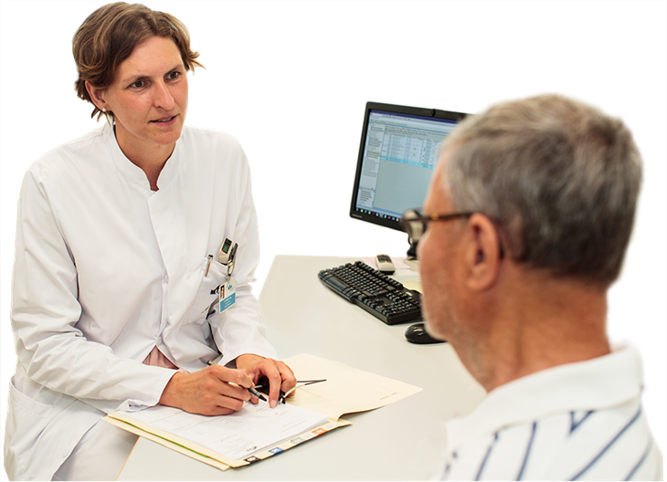 Beratungssituation KfH-Stiftung Präventivmedizin