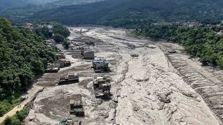 Nepalhilfe Lippe-Ostwestfalen e.V. Bild: Flutkatastrophe Nepal 2026