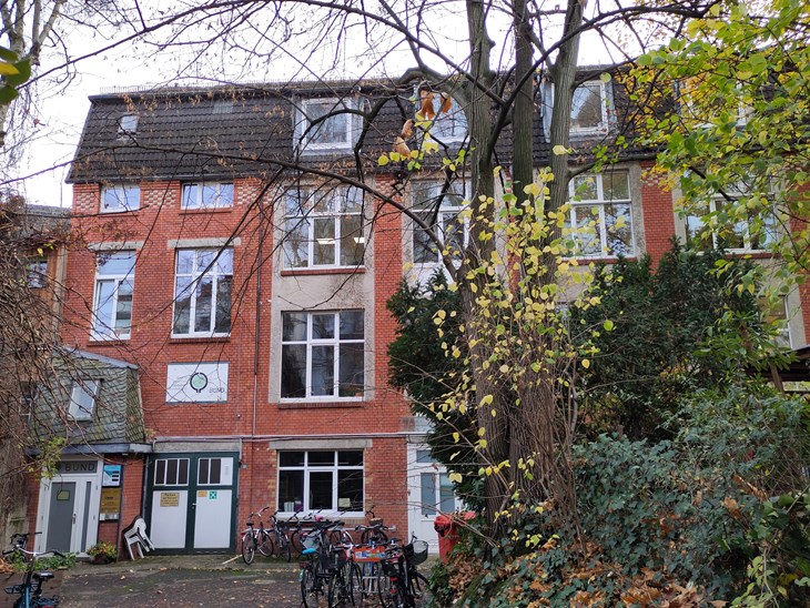 BUND FÜR UMWELT UND NATURSCHUTZ DEUTSCHLAND (BUND), Landesverband Niedersachsen Bild: Das Umwelthaus in der Goebenstraße 3a in Hannover - Sitz der Landesgeschäftsstelle des BUND Niedersachsen