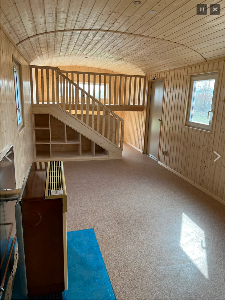 Zeltplatz Friedensau gGmbH Bild: Innenansicht - Gläsernes Waldzimmer (beispielhaft)