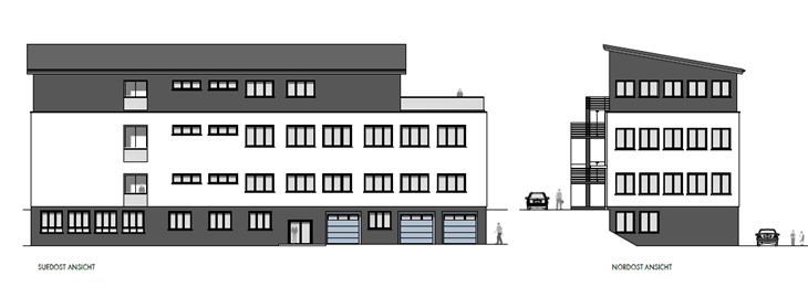 Frauen gegen Gewalt e.V. Bild: Geplantes Aussehen nach dem Umbau