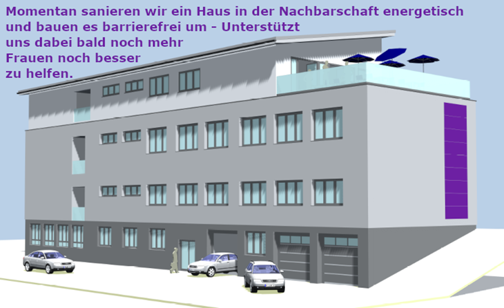 Frauen gegen Gewalt e.V. Bild: Rendering