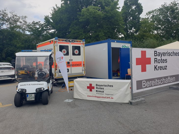Bayerisches Rotes Kreuz, KV Deggendorf Bild: SanDienst Donaufest