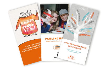 Paulinchen-Inititiative für brandverletzte Kinder e.V. Bild: Flyer
