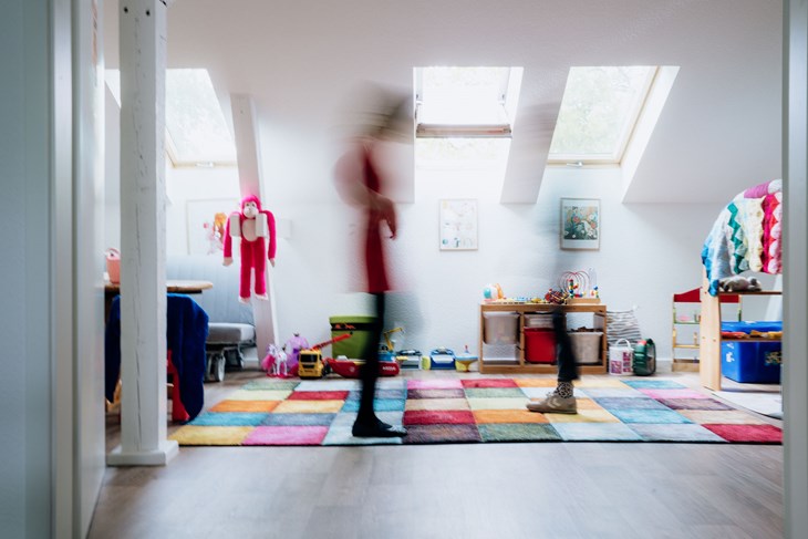 Stark machen e.V. Bild: Spielzimmer des Frauenschutzhauses