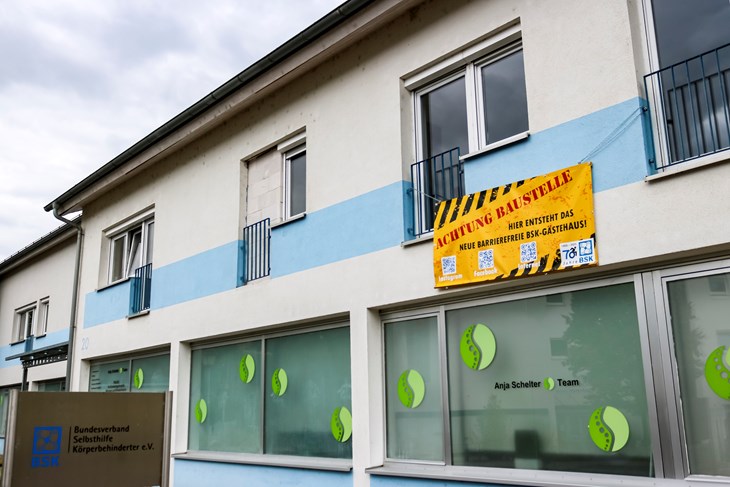 Bundesverband Selbsthilfe Körperbehinderter e.V. Bild: BSK-Gästehaus-aussen