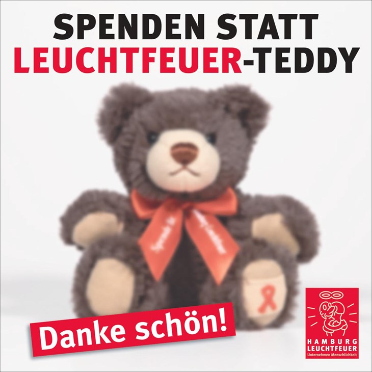 SPENDEN statt Teddy in 2021