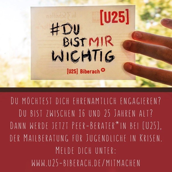 [U25] Du bist mir wichtig!
