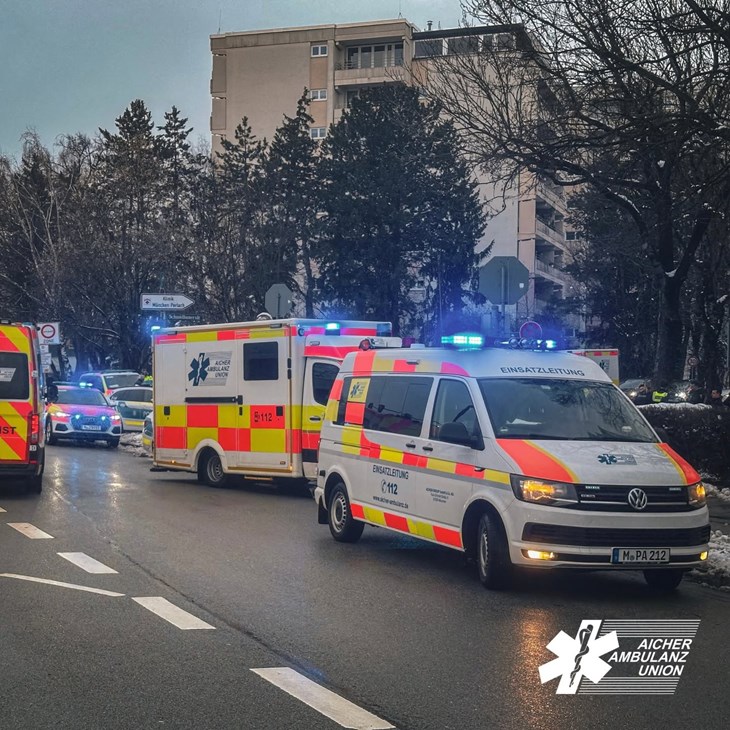 Aicher Rettungsdienst gGmbH Bild: AAU Einsatz