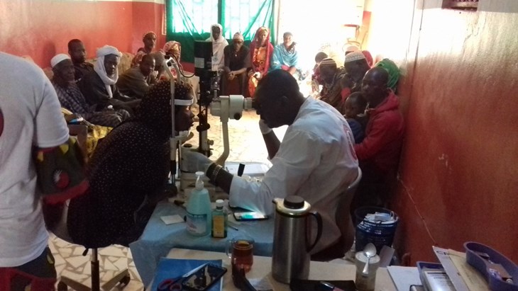 Derzeitige Lage im Krankenhaus in Bamako, Mali